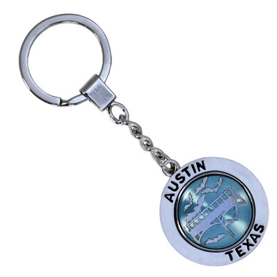 Bat Bridge Spinning Key Chain